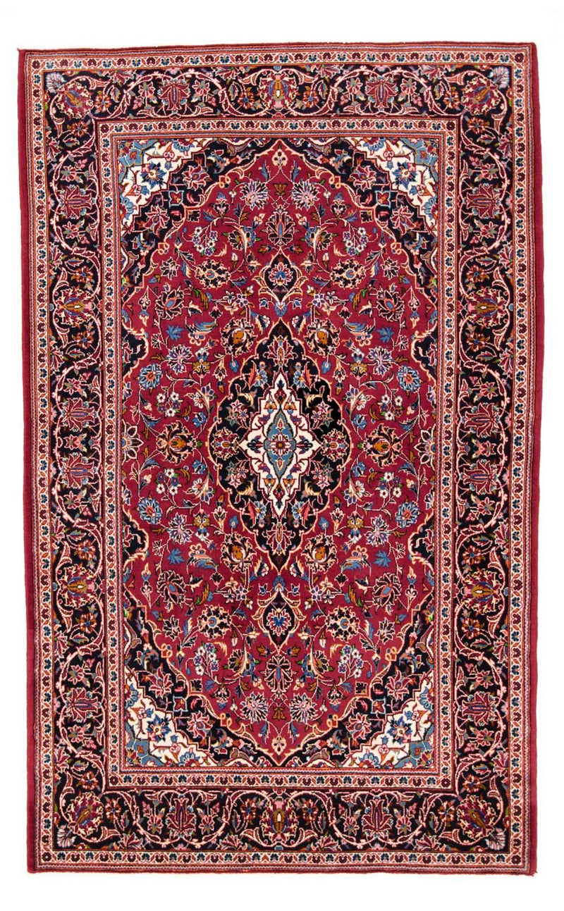 Persiska mattor - Keshan - 223 x 141 cm - röd