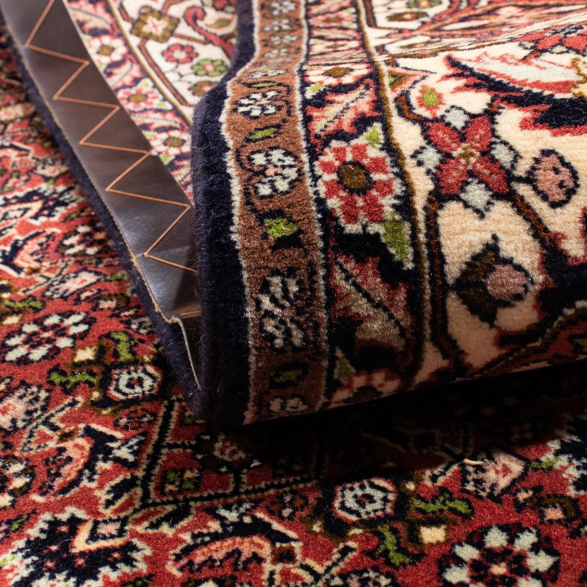 Persisk matta - Bijar - 293 x 198 cm - brun