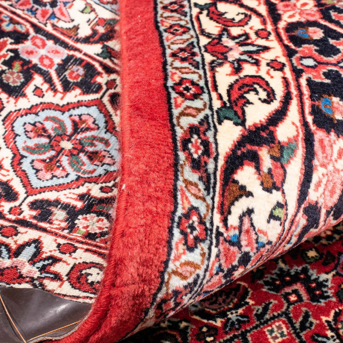 Persisk matta - Bijar - 343 x 251 cm - ljusröd