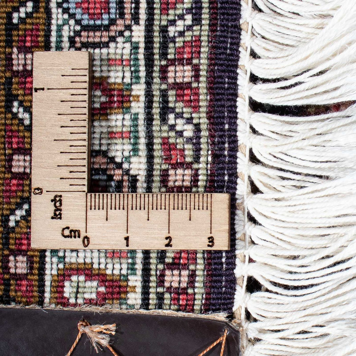 Persisk matta - Tabriz - 208 x 146 cm - mörkblå