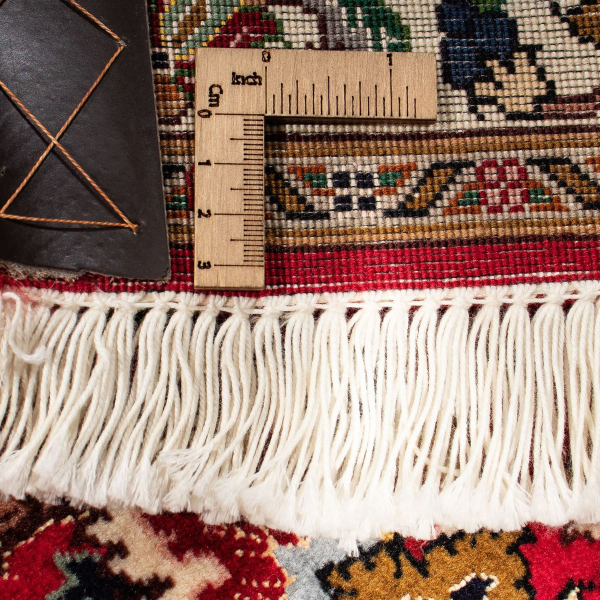 Persisk matta - Tabriz - Royal kvadrat  - 251 x 251 cm - röd