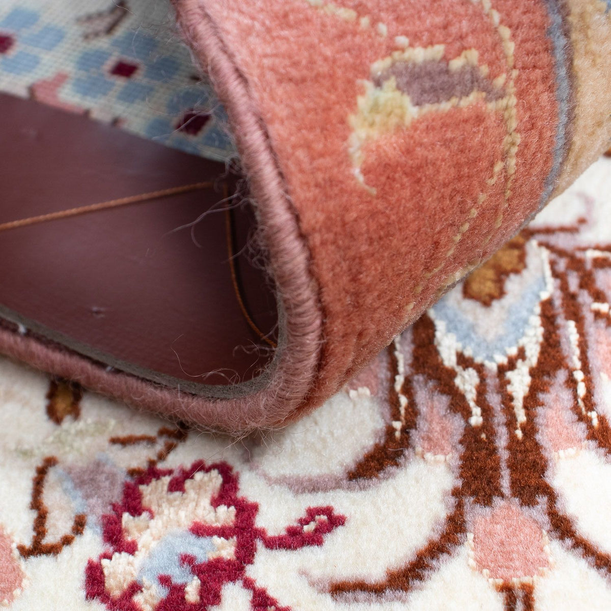 Persisk matta - Tabriz - Royal - 90 x 60 cm - beige