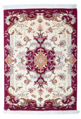 Persisk matta - Tabriz - Royal - 89 x 64 cm - beige