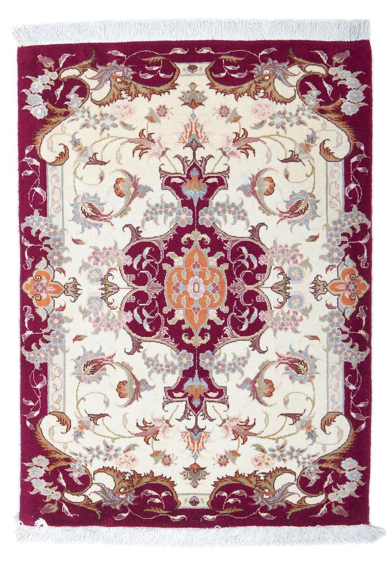Persisk matta - Tabriz - Royal - 89 x 64 cm - beige