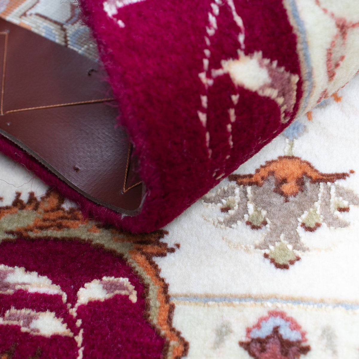 Persisk matta - Tabriz - Royal - 89 x 64 cm - beige