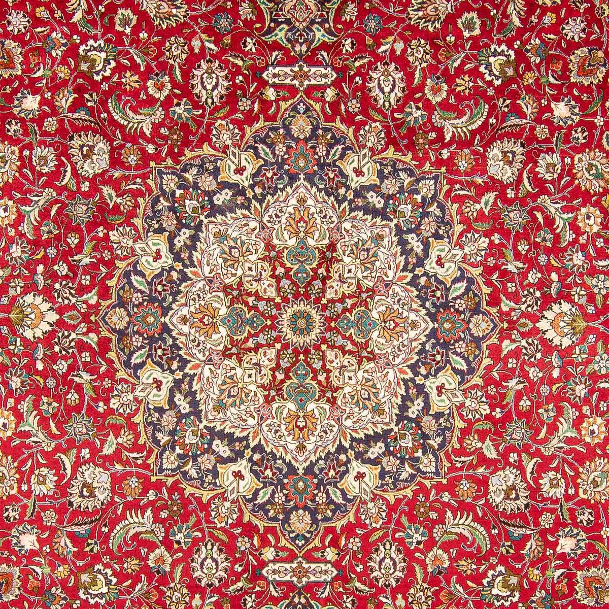 Persisk matta - Tabriz - Royal - 398 x 300 cm - röd