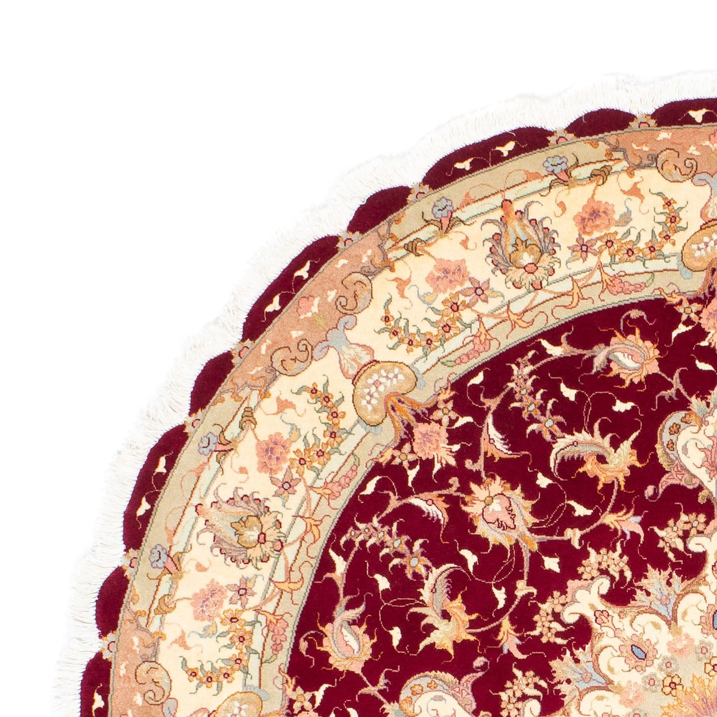 Tabriz - 50 Raj Mattan 150x150cm - Persisk matta
