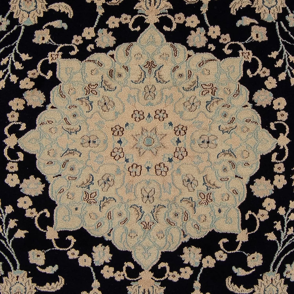 Persisk matta - Nain - 348 x 250 cm - mörkblå