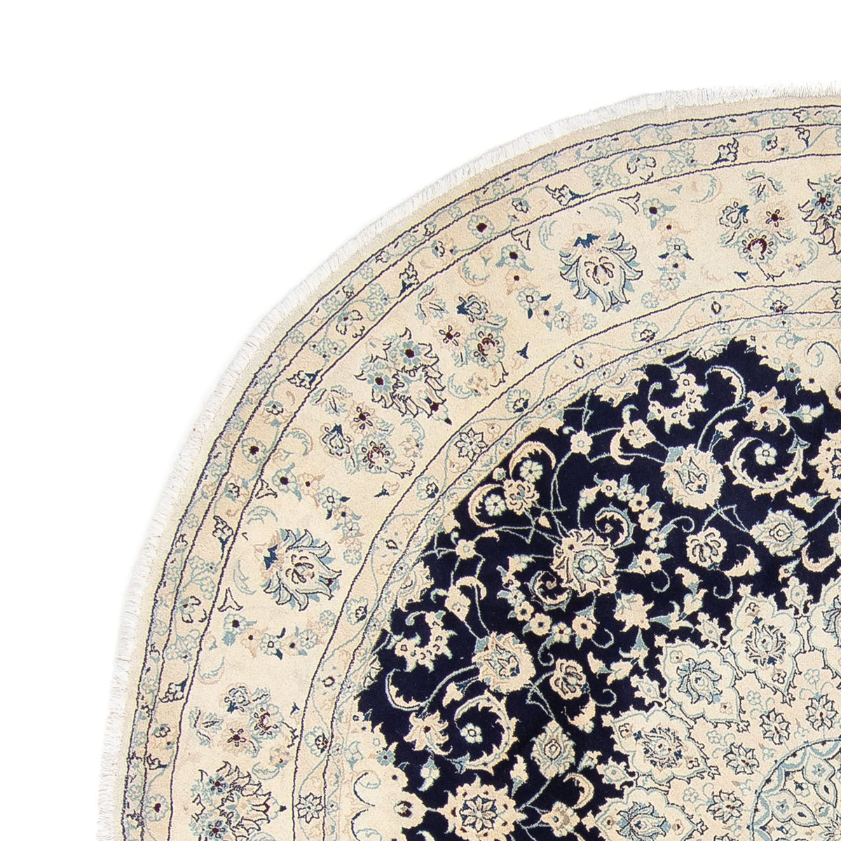 Persisk matta - Nain - 352 x 248 cm - mörkblå