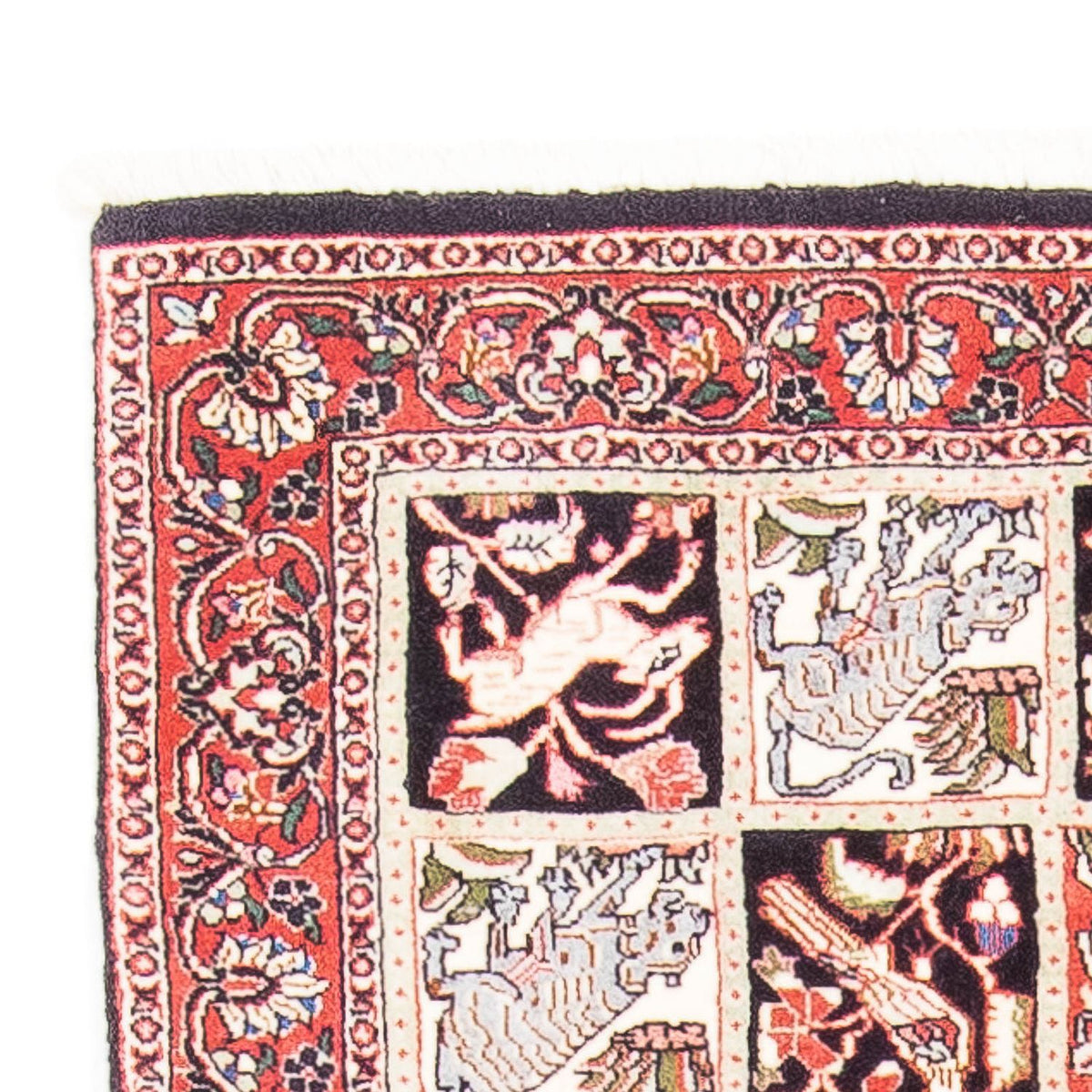 Persisk matta - Bijar - 138 x 71 cm - ljusröd