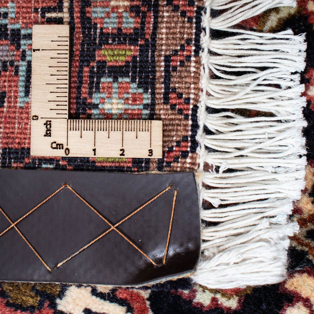 Persisk matta - Bijar - 210 x 141 cm - mörkblå