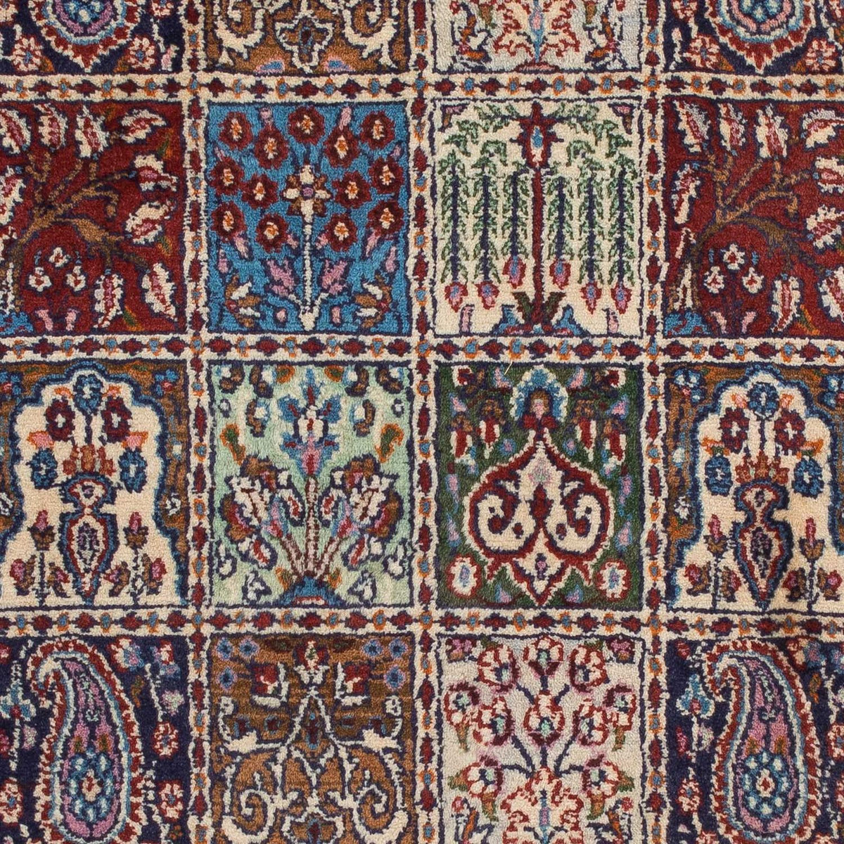 Persisk matta - Classic - 140 x 95 cm - mörkröd