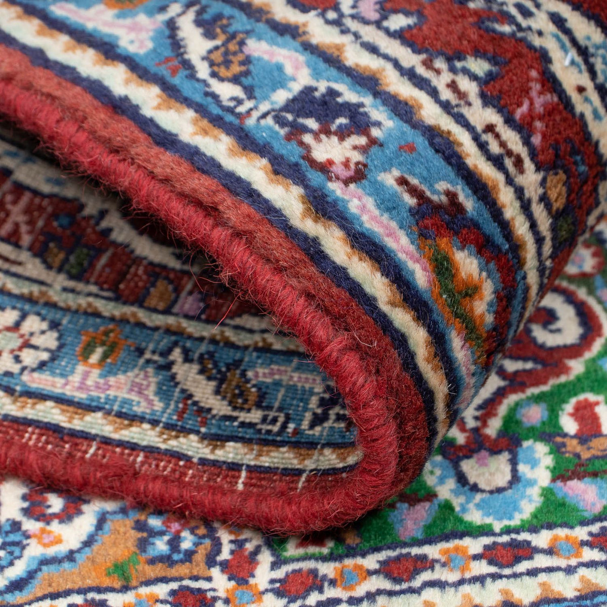 Persisk matta - Classic - 140 x 95 cm - mörkröd