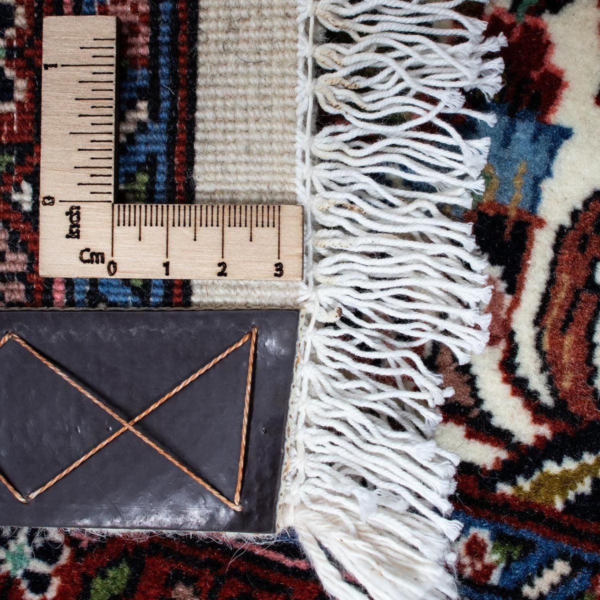 Persisk matta - Bijar - 208 x 133 cm - beige