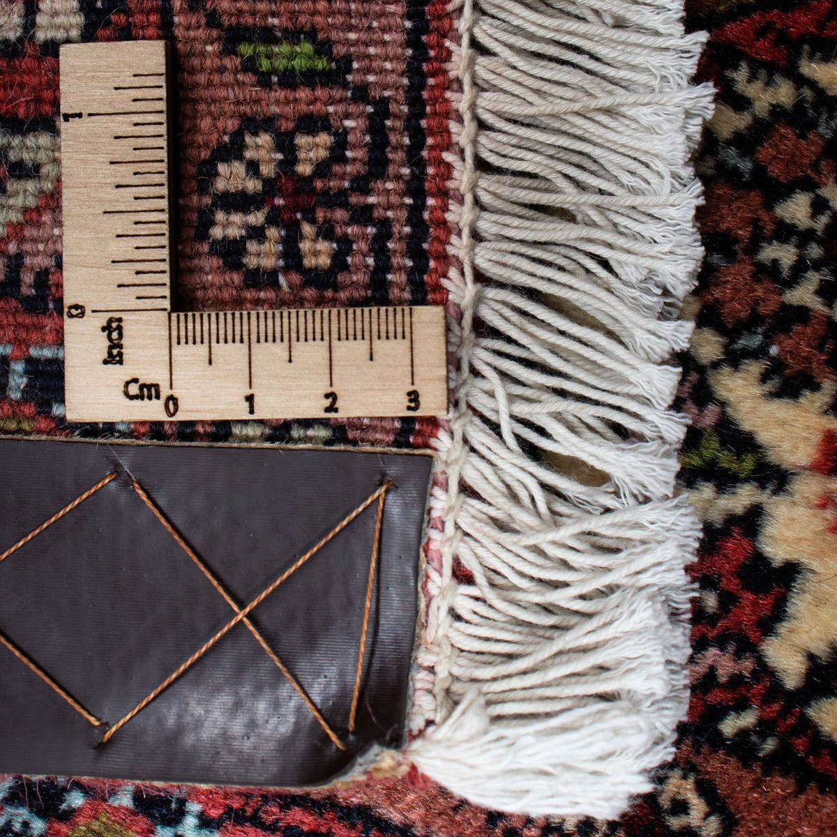 Persisk matta - Bijar - 222 x 136 cm - mörkblå