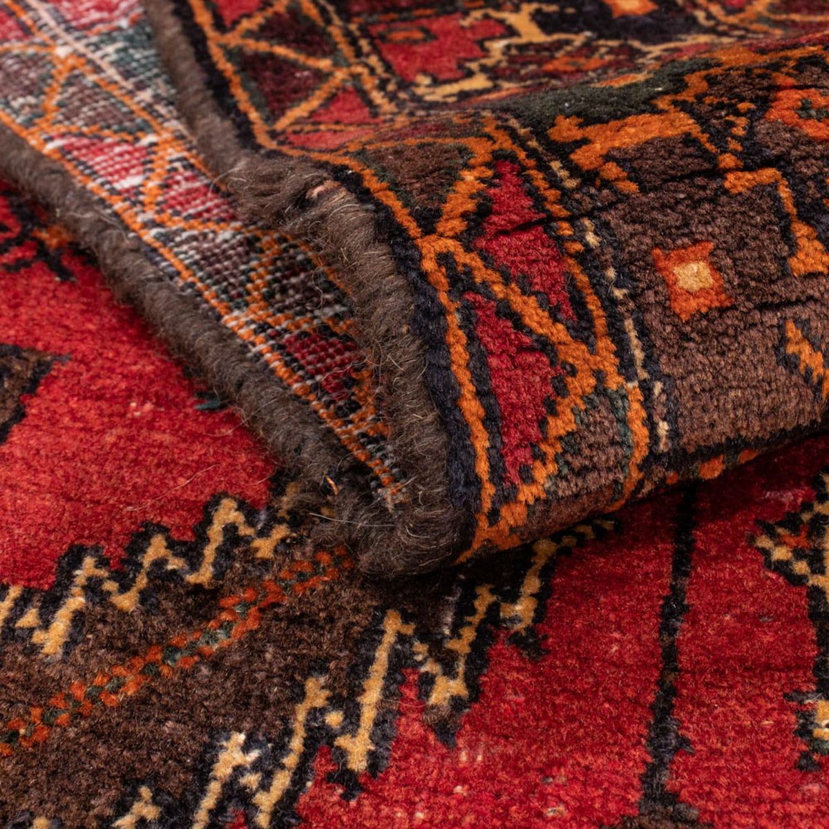 Runner Baluch-matta - 237 x 103 cm - röd