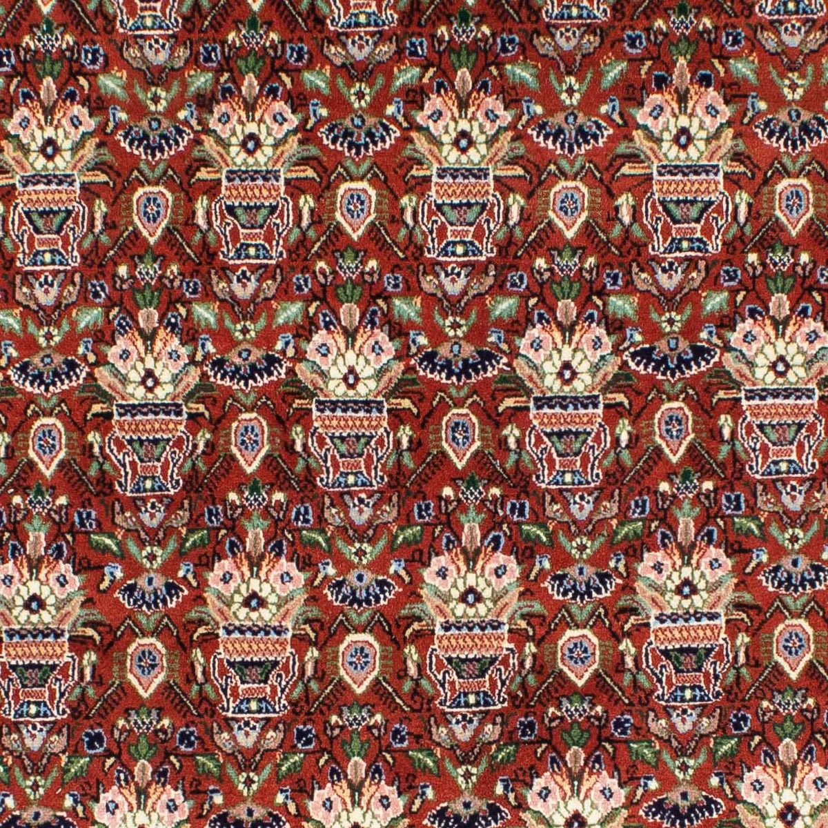 Gabbeh-matta - Kashkuli Persiska - 261 x 175 cm - mörkröd