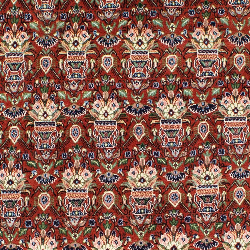 Gabbeh-matta - Kashkuli Persiska - 261 x 175 cm - mörkröd