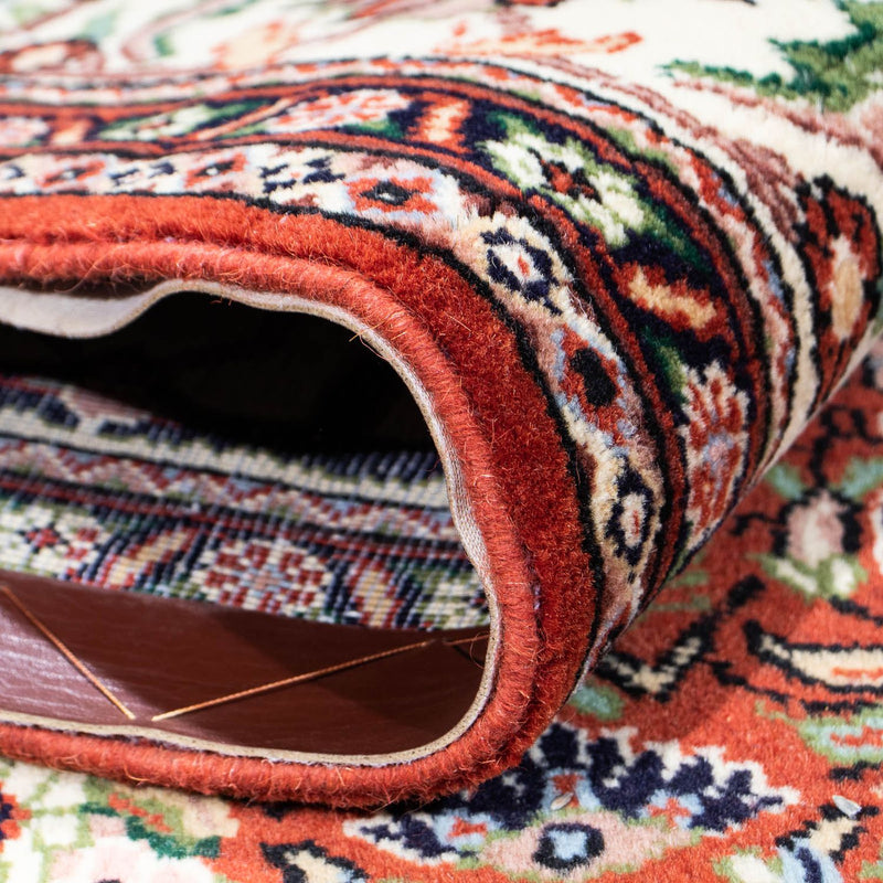 Gabbeh-matta - Kashkuli Persiska - 261 x 175 cm - mörkröd