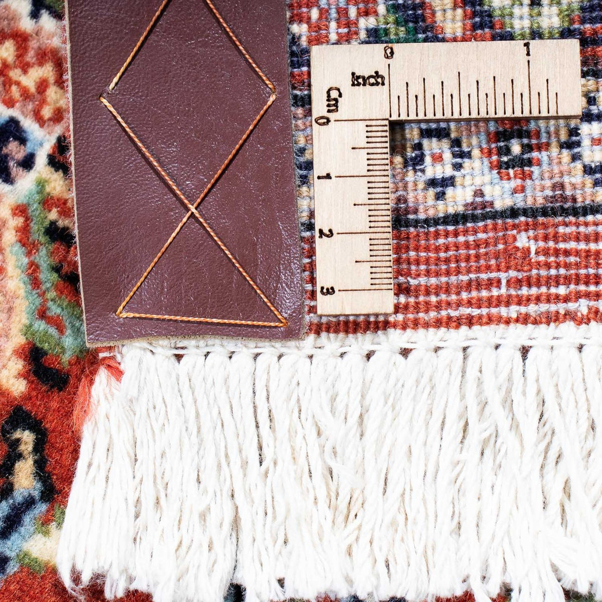 Gabbeh-matta - Kashkuli Persiska - 261 x 175 cm - mörkröd