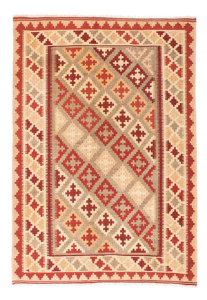 Kelim Carpet - orientalisk matta - 169 x 148 cm - röd