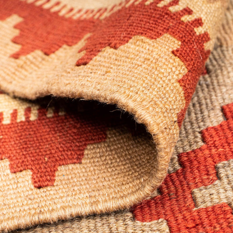 Kelim Carpet - orientalisk matta - 169 x 148 cm - röd