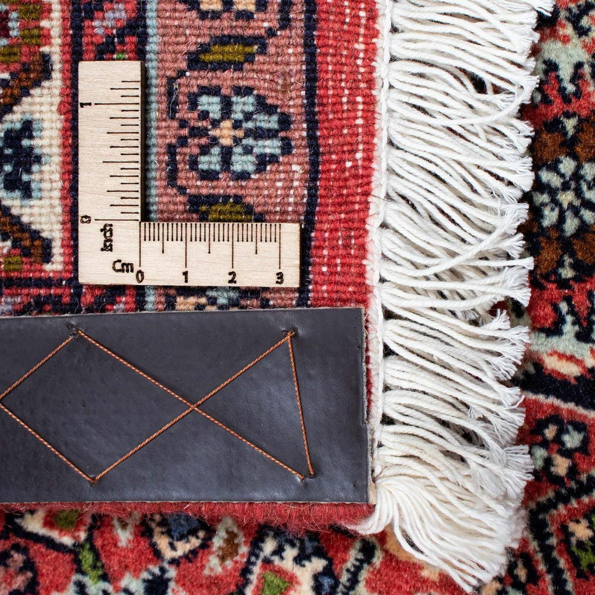 Persisk matta - Bijar - 218 x 137 cm - röd