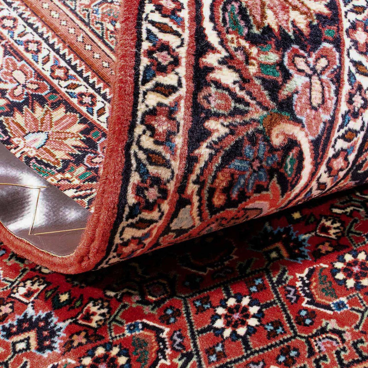 Persisk matta - Bijar - 180 x 108 cm - ljusröd