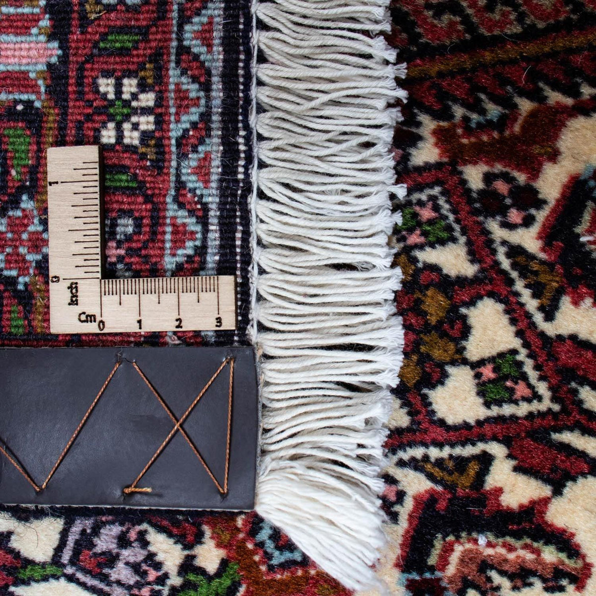 Persisk matta - Bijar - 218 x 142 cm - röd