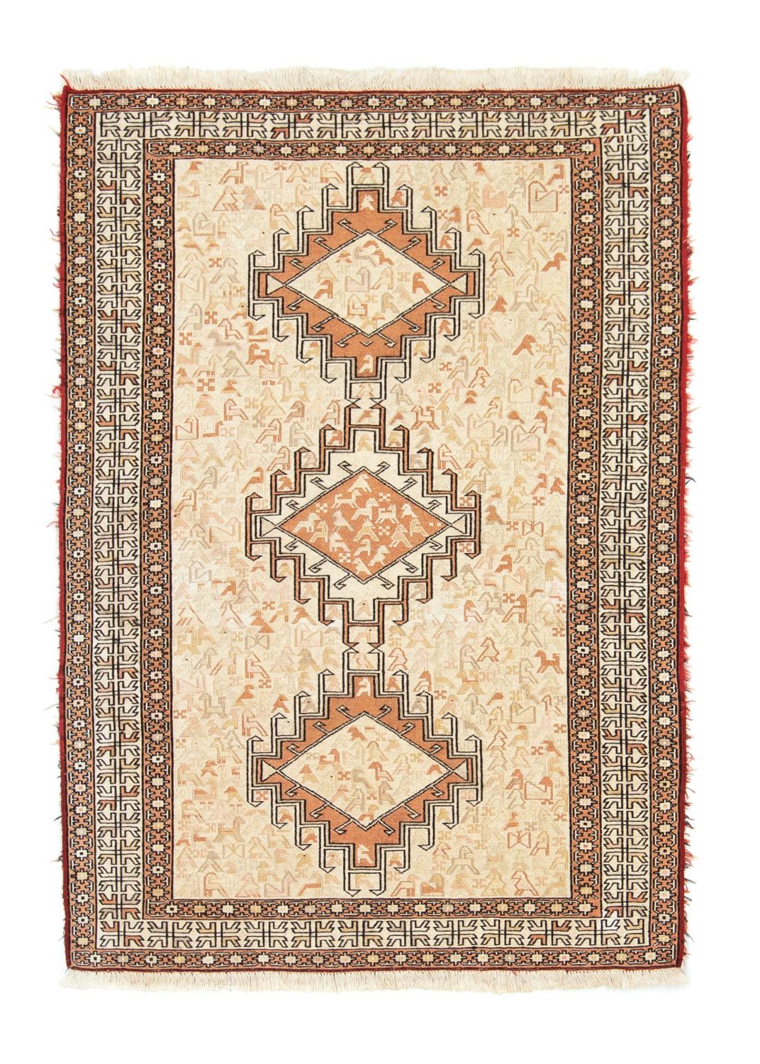 Persisk matta - Nomadic - 150 x 102 cm - beige