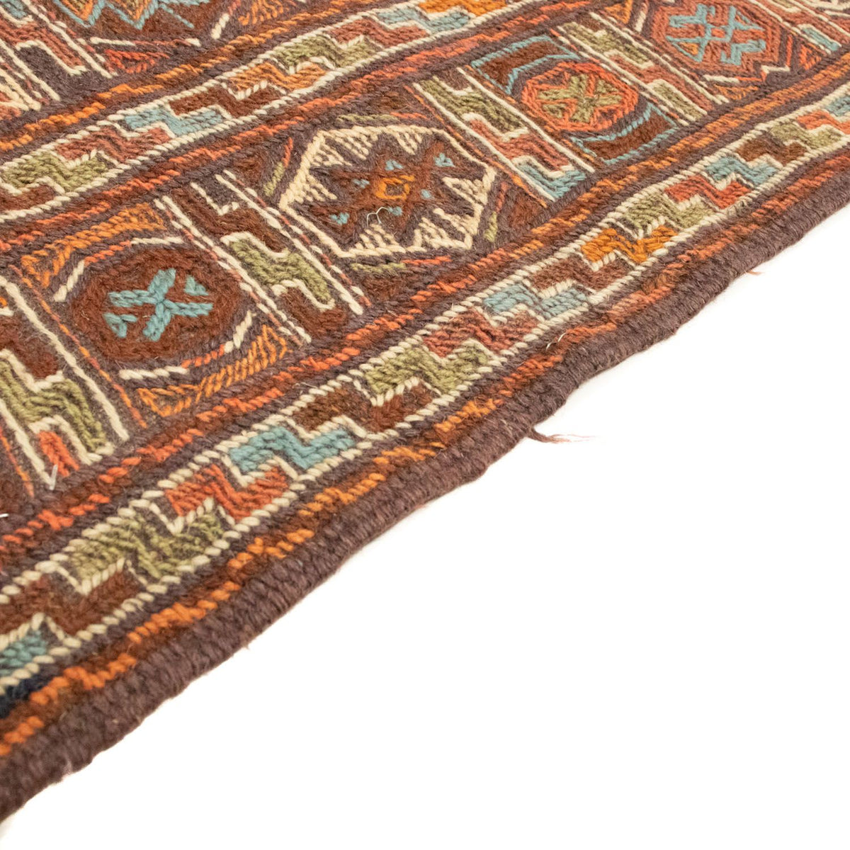 Kelim Carpet - orientalisk matta - 166 x 99 cm - orange