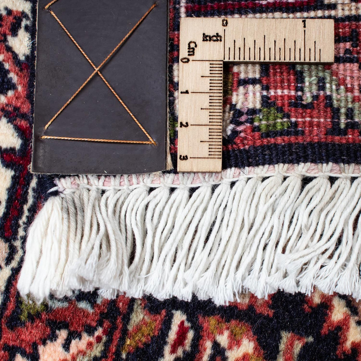 Persisk matta - Bijar - 225 x 143 cm - röd