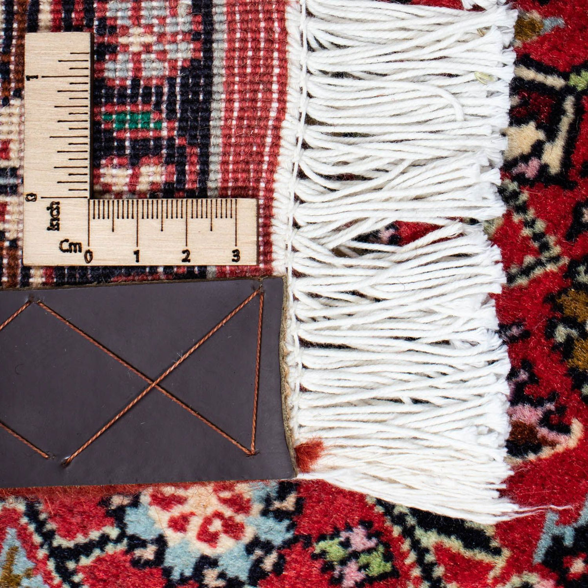 Persisk matta - Bijar - 233 x 138 cm - röd