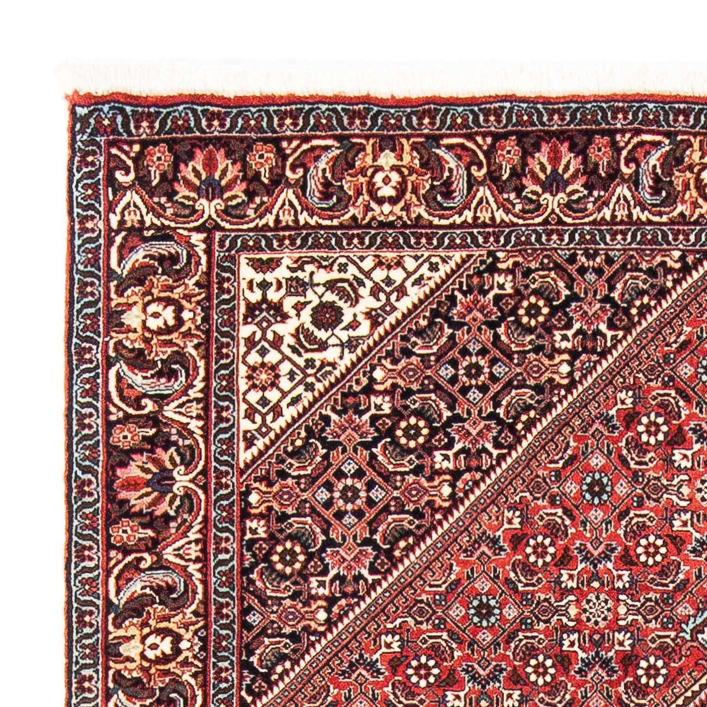Persisk matta - Bijar - 172 x 109 cm - röd