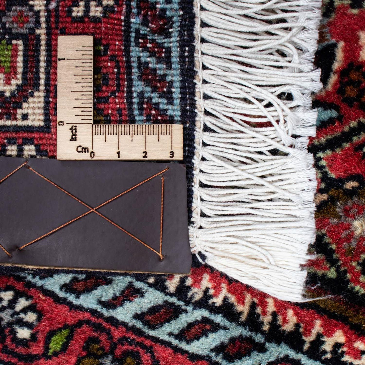 Persisk matta - Bijar - 224 x 140 cm - röd