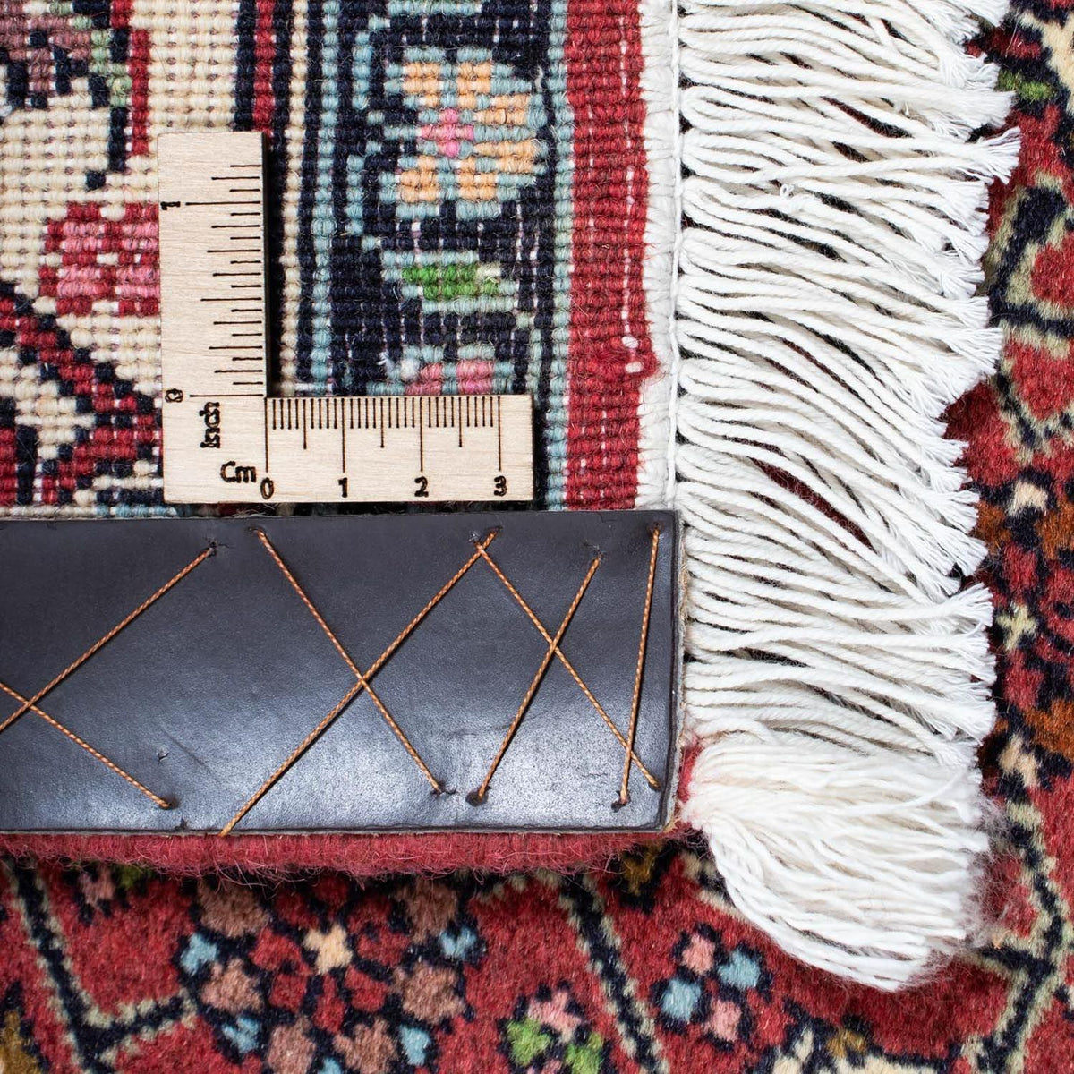 Persisk matta - Bijar - 193 x 137 cm - röd