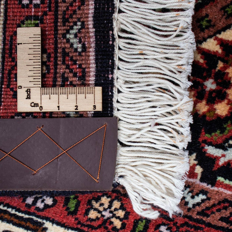 Persisk matta - Bijar - 220 x 136 cm - röd