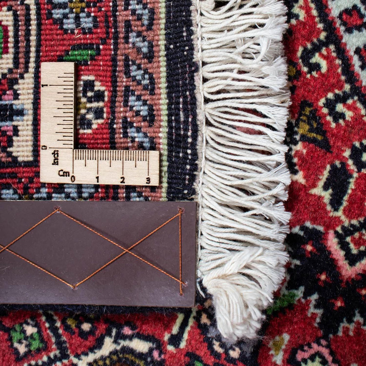 Persisk matta - Bijar - 216 x 137 cm - mörkblå