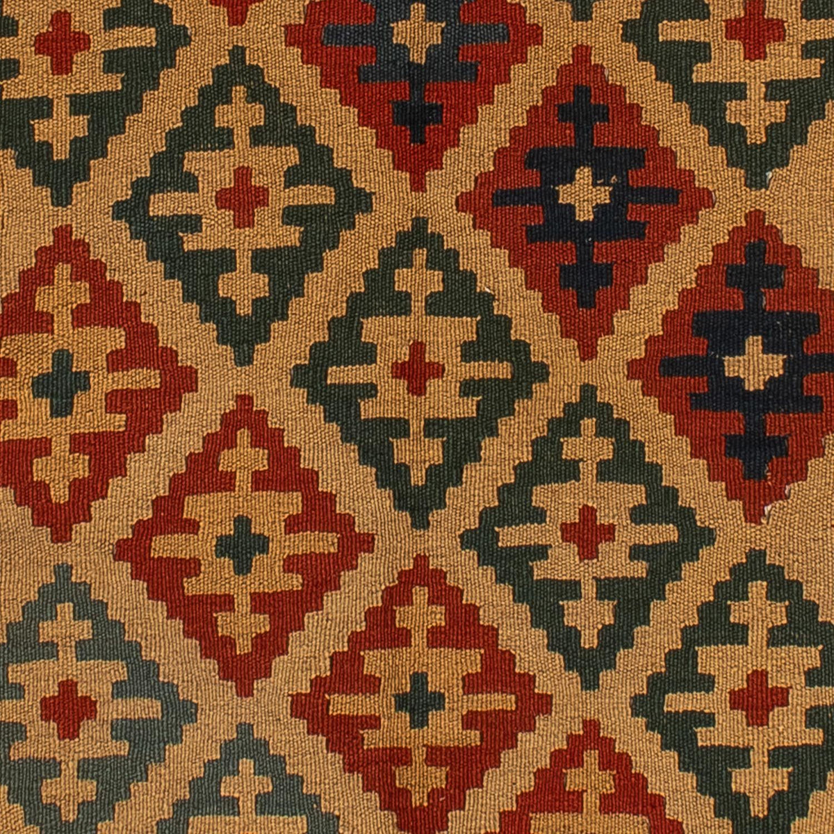 Kelim Carpet - orientalisk matta - 211 x 154 cm - brun