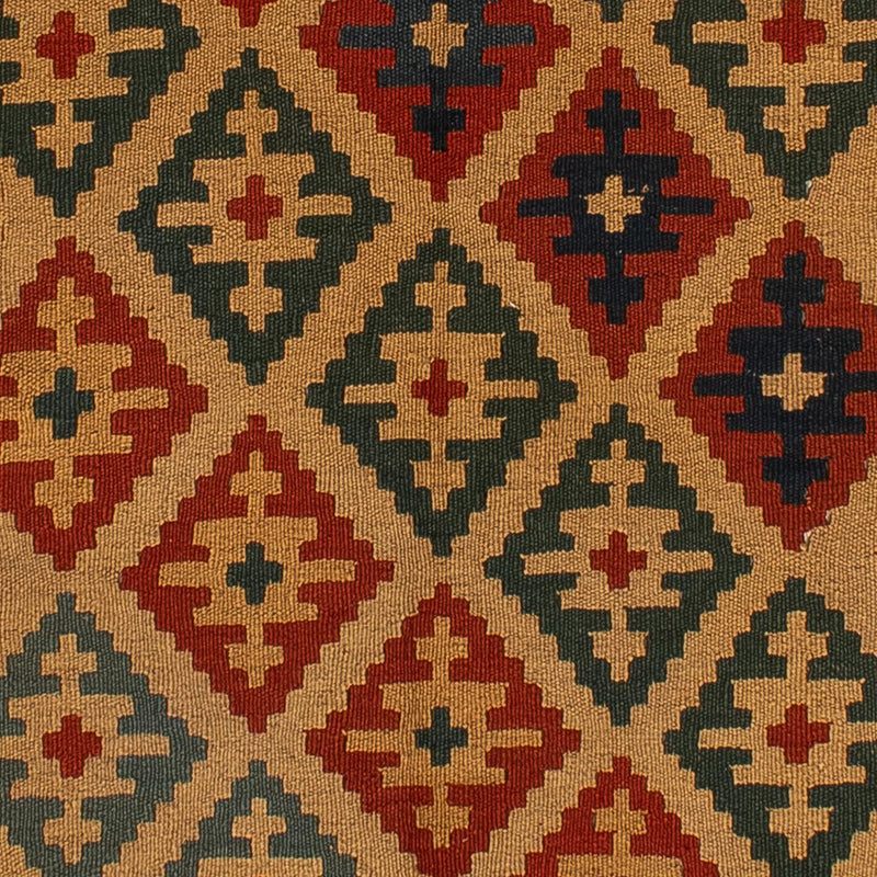 Kelim Carpet - orientalisk matta - 211 x 154 cm - brun