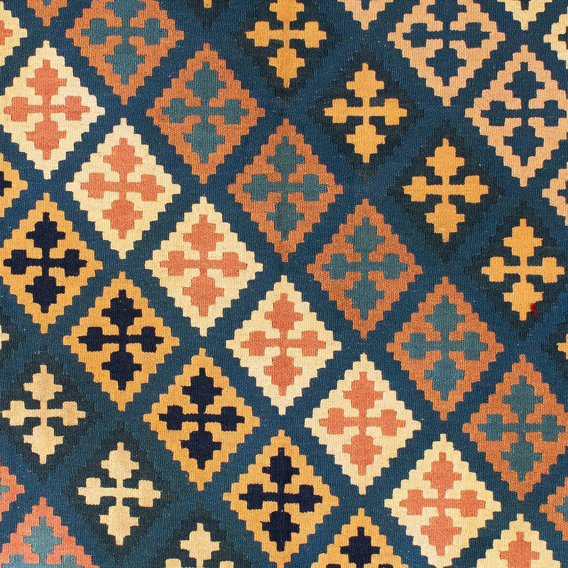 Kelim Carpet - orientalisk matta - 208 x 154 cm - flerfärgad