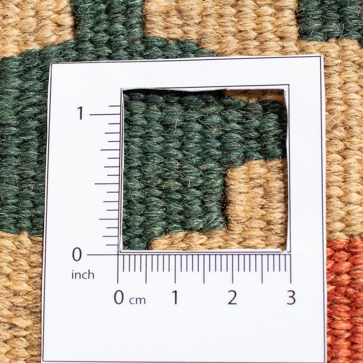 Kelim Carpet - orientalisk matta - 203 x 158 cm - flerfärgad