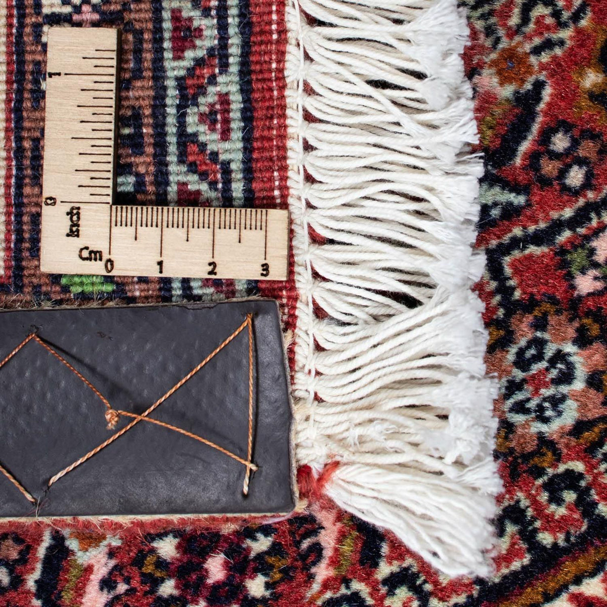 Persisk matta - Bijar - 228 x 138 cm - röd