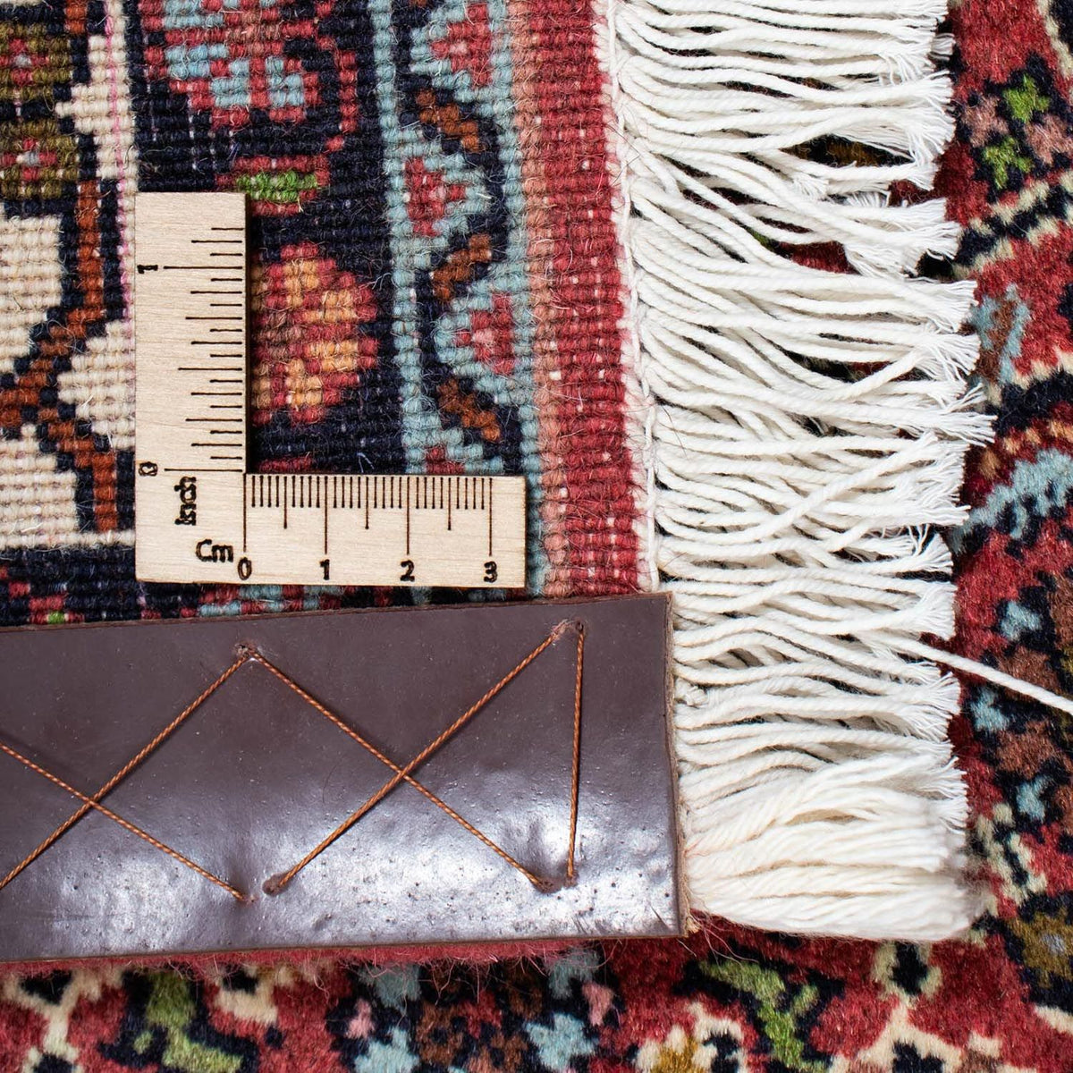 Persisk matta - Bijar - 199 x 140 cm - mörkblå