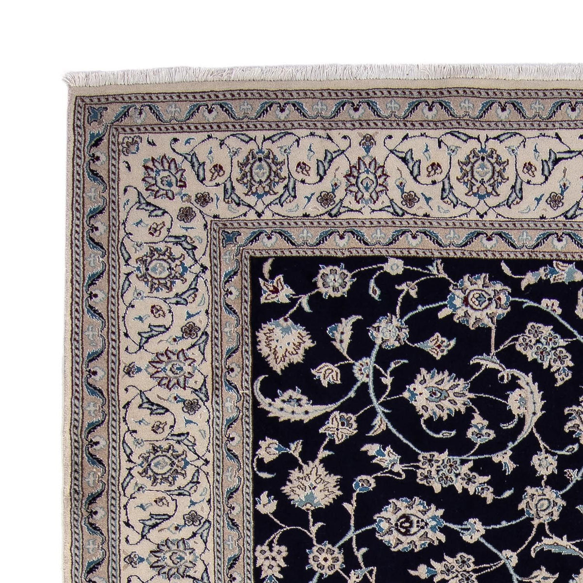Persisk matta - Nain - 338 x 245 cm - mörkblå