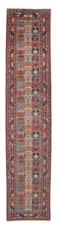 Moud Mattan 382x79cm - Persisk matta