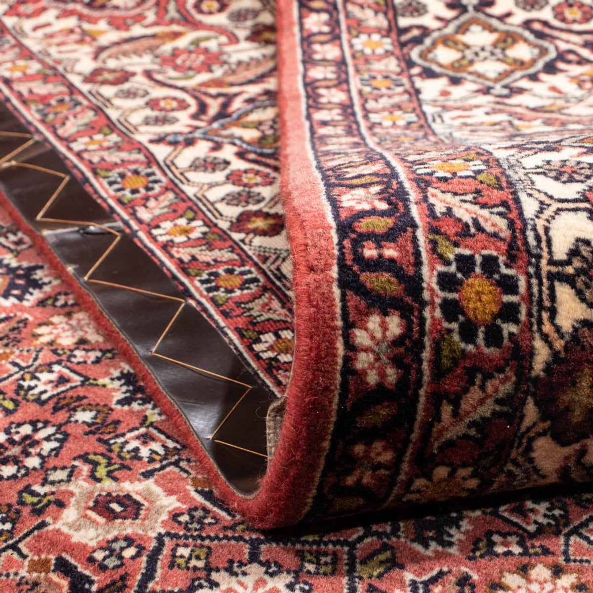 Persisk matta - Bijar - 352 x 252 cm - brun