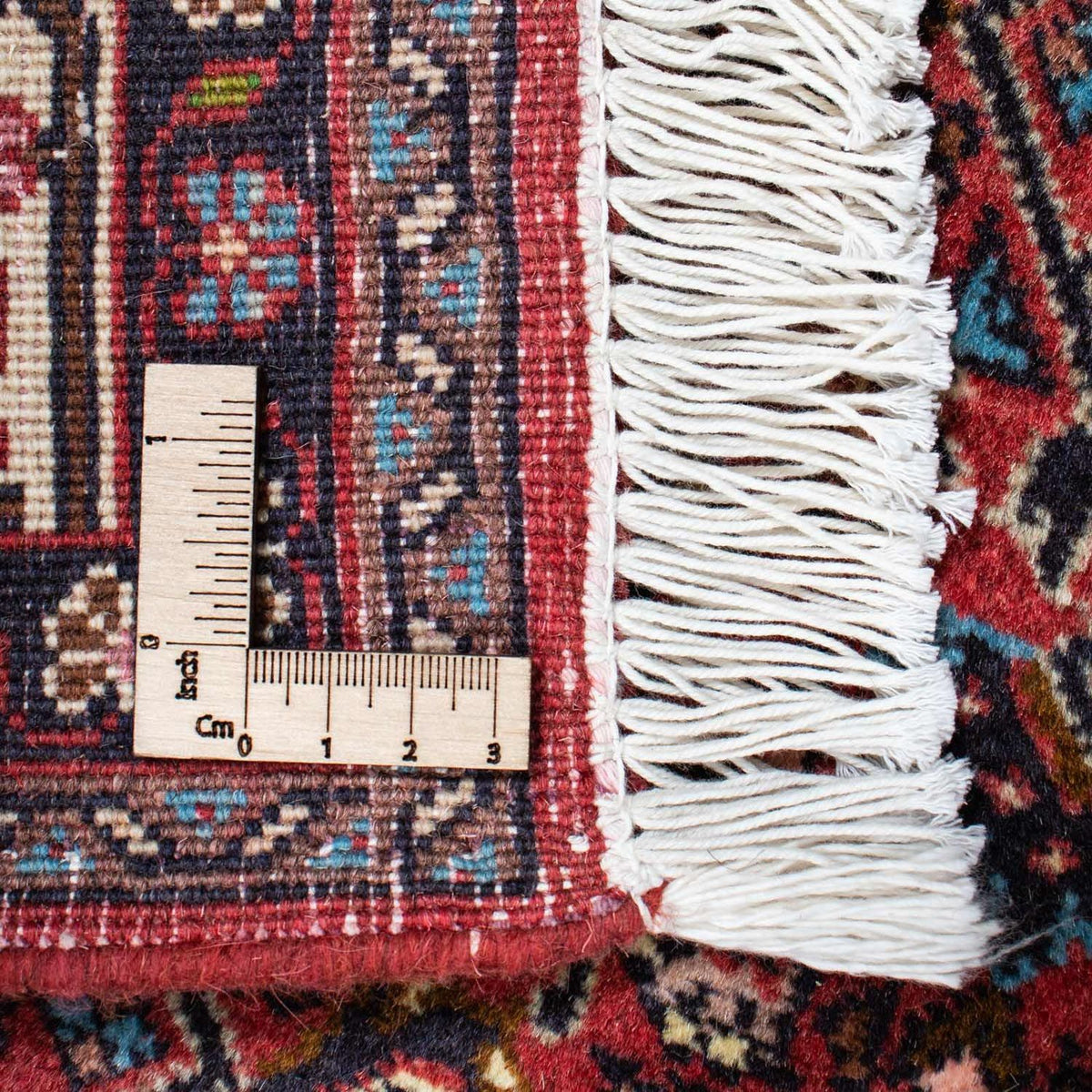 Persisk matta - Bijar - 218 x 136 cm - röd