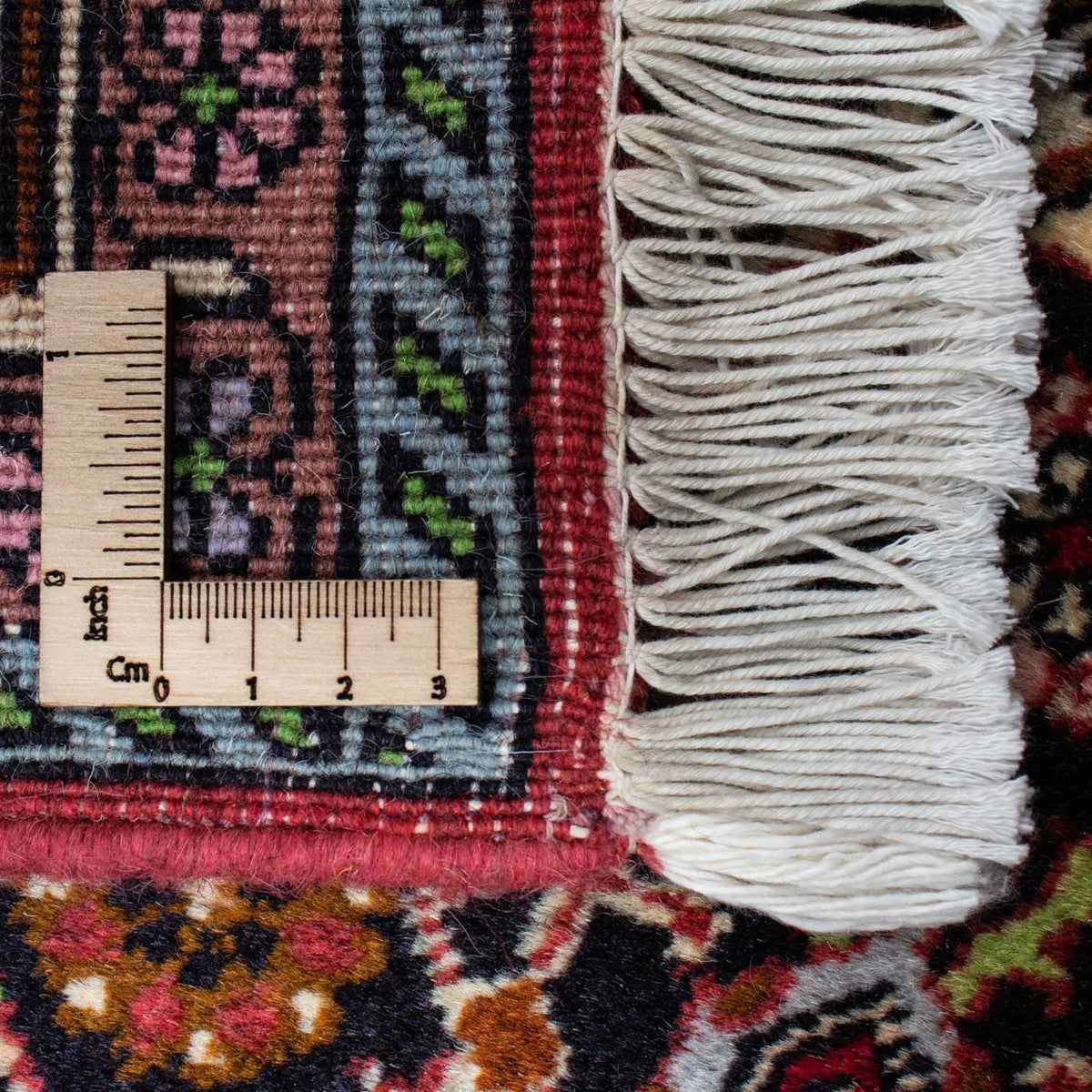 Persisk matta - Bijar - 222 x 138 cm - röd