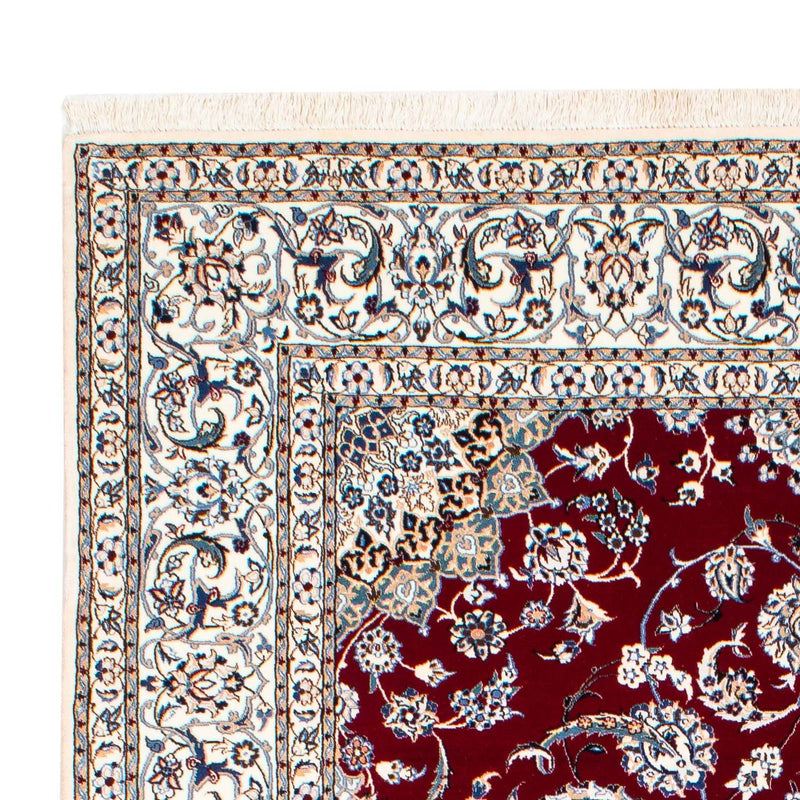 Persisk matta - Nain - Premium - 238 x 151 cm - mörkröd